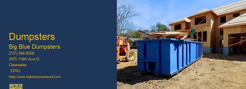 Big Blue Dumpsters